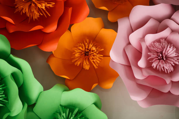 istock Colorful paper flowers 1144582487