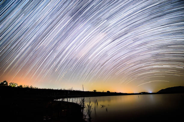 istock star trails at the lake view 1144587436