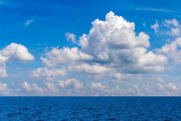 istock blue sky sunset over the sea 1144604218