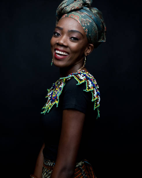 istock Headshot of African female 1144604337