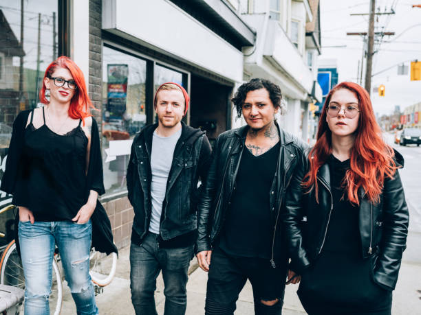 istock Tattoo artists group portrait 1144606589
