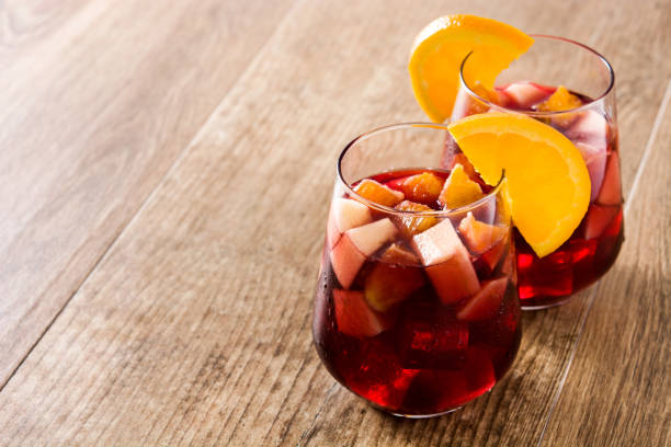 istock Sangria drink in glass 1144610162