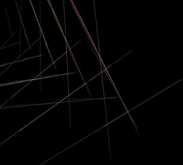istock image of one Digital Fractal on Black Color 1144610862