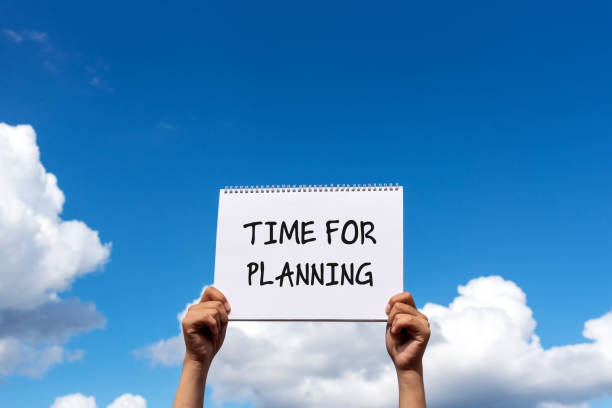 istock Time for planning announcement 1144610957