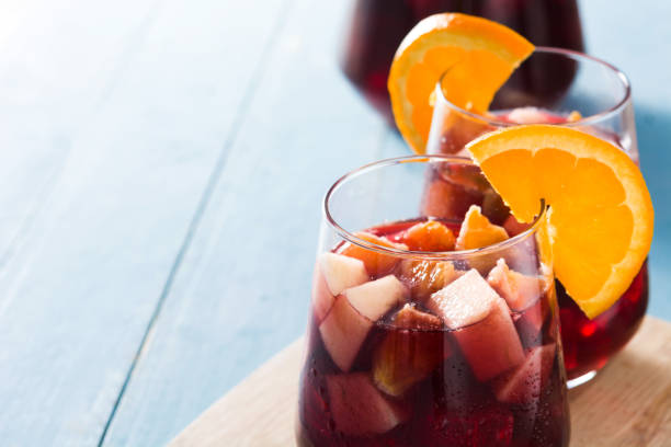 istock Sangria drink in glass 1144611080