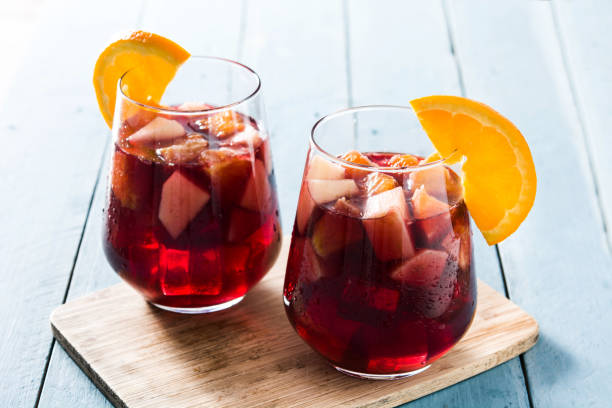 istock Sangria drink in glass 1144611199