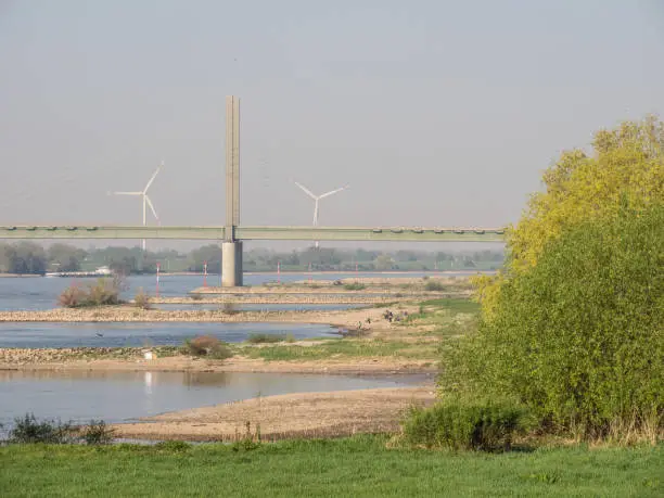 at the lower rhine in germany