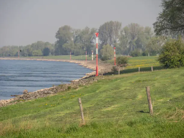 at the lower rhine in germany