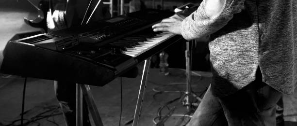 istock Isolated electric piano object unique stock photo 1144614822
