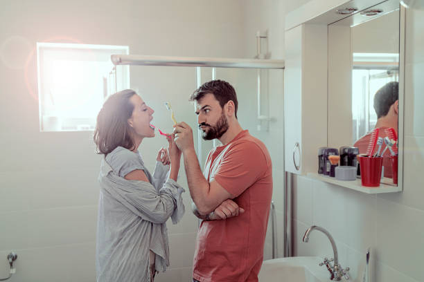 istock Ready to start the day with fresh breath 1144615127