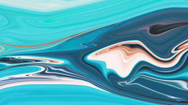istock Decorative marble texture, Beautiful psychedelic abstract, Used as trendy background for wallpapers. 1144615142