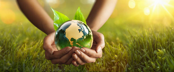 istock Green Planet in Your Hands. Environment Concept 1144615308