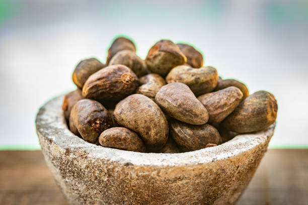 istock Cashew - bowl filled of raw nuts in the shell 1144615420