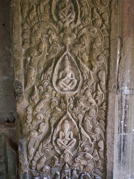 istock Architecture of ancient temple complex Angkor, Siem Reap 1144617937