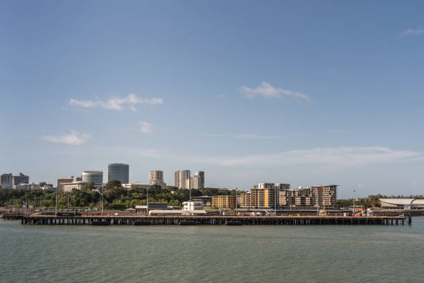 istock Darwin skyline seen from the south on bay, Australia. 1144617975