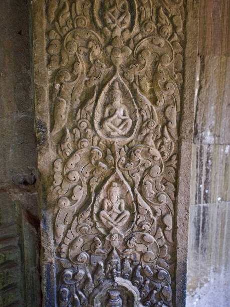 istock Architecture of ancient temple complex Angkor, Siem Reap 1144618074