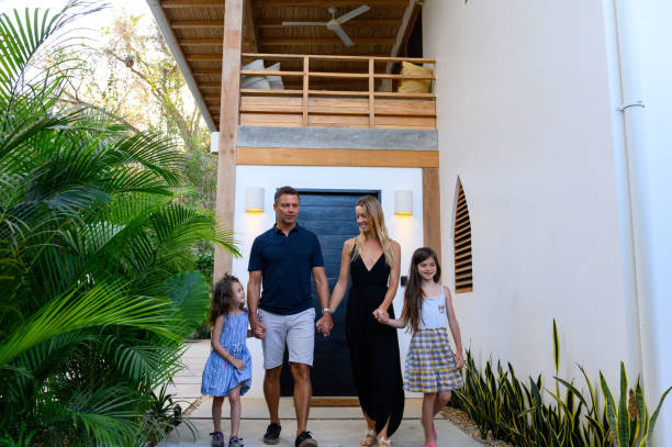 istock Family enjoying a luxury vacation 1144619695