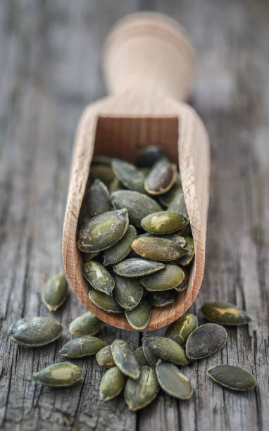 Pumpkin seeds roasted and salty