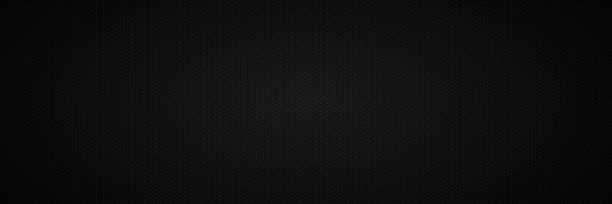 istock Dark carbon fiber background . Metal  grill grid 1144625670