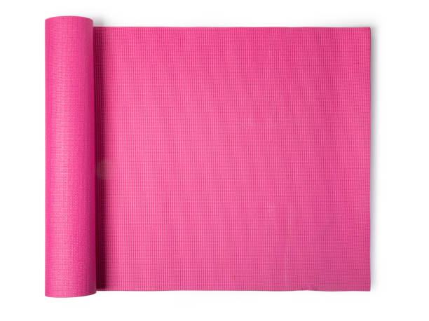 istock pink yoga mat 1144626003
