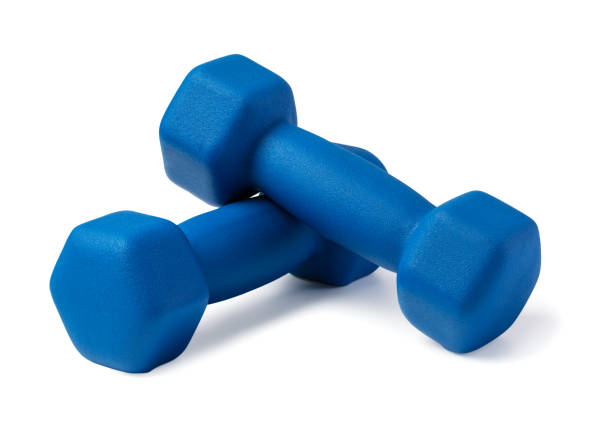istock Two of dumbbells 1144626129