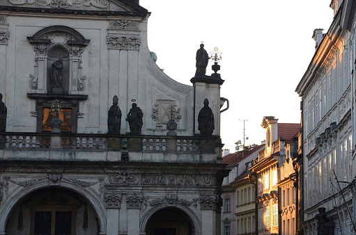 Knight of the Cross Square in Prague