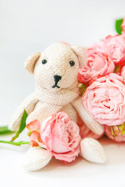 istock newborn. baby accessories on a light background. Selective focus. 1144633839