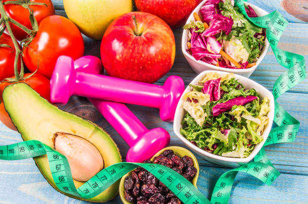 istock Fruit and vegetables as part of a healthy diet . Proper nutrition. 1144636110