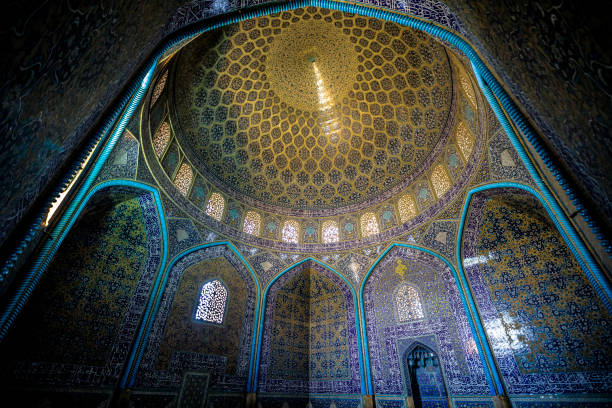 istock Interieur of a mosque 1144637885