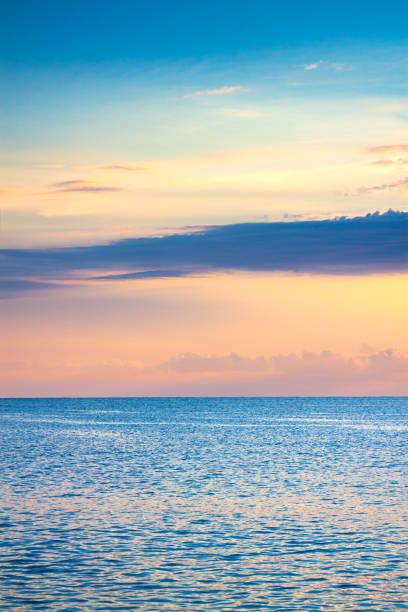 istock sea landscape with a sunset 1144637928