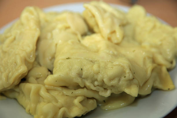 istock German Maultaschen - Swabian meat-filled dumplings 1144640780