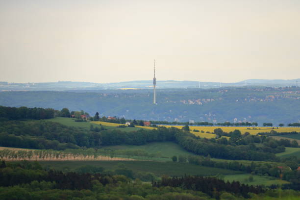 istock Blossoming rapeseed field in Saxony, Germany 1144643722