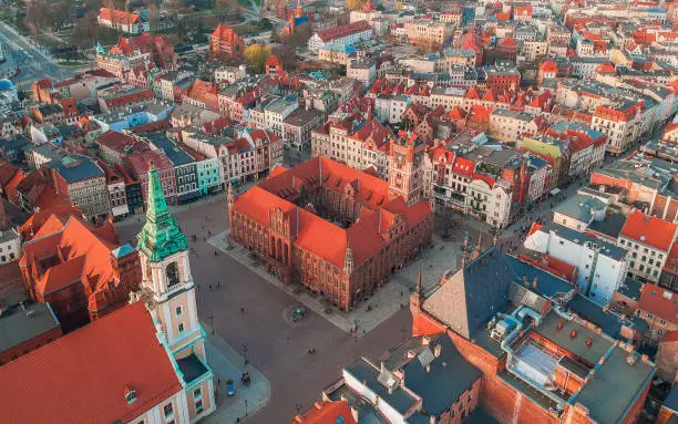 Spring in Torun, Poland