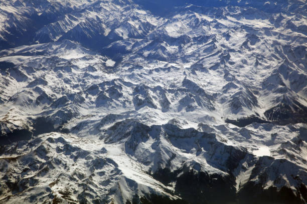 istock Aerial View on Mountain Peaks. European Alps 1144647964