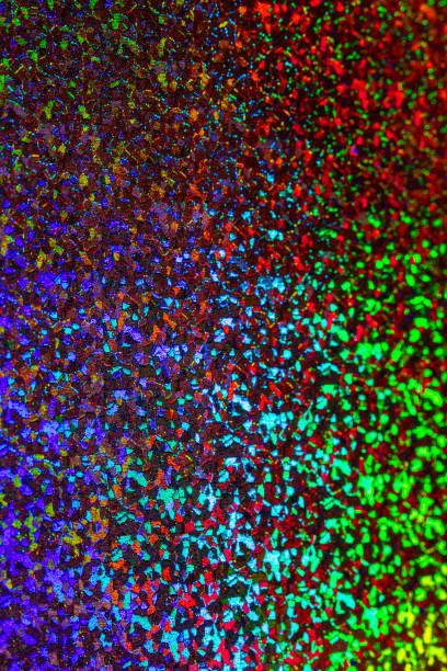 istock Abstract Holographic Multicolour Glowing Sci-fi Rainbow Background 1144655996