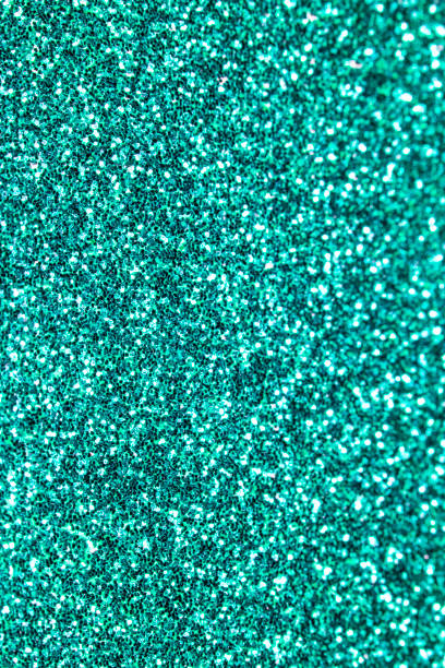 istock Close Up of Blue Glitter with Bokeh For Background 1144656818