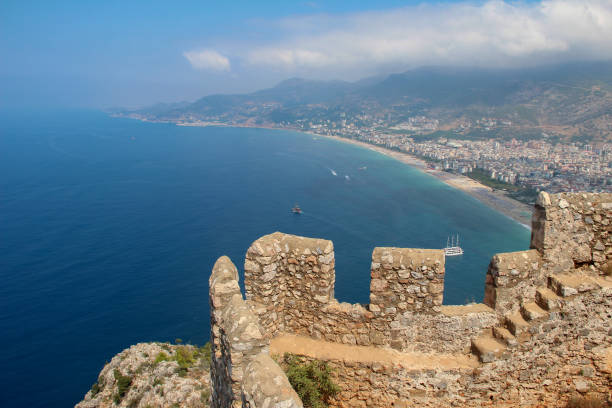 istock Amazing beaches view from Alanya in Turkey 1144661137