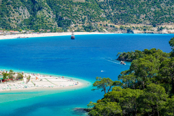istock Oludeniz beach from Fethiye, Turkey. 1144661704