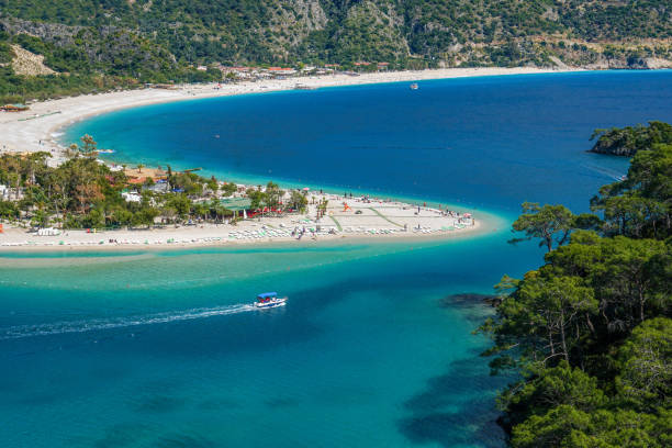 istock Oludeniz beach from Fethiye, Turkey. 1144663249
