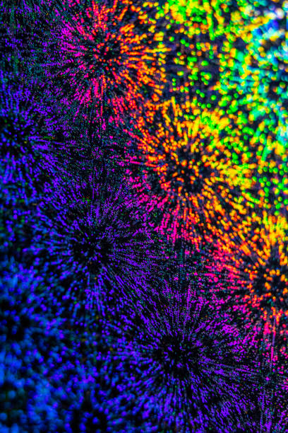 istock Abstract Holographic Multicolour Glowing Sci-fi Rainbow Background 1144663362