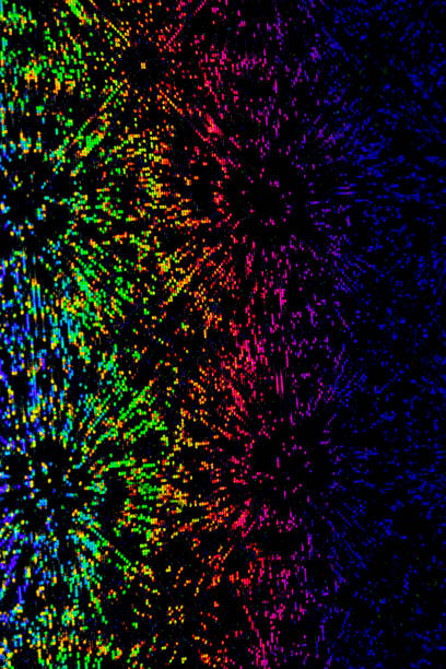 istock Abstract Holographic Multicolour Glowing Sci-fi Rainbow Background 1144663902