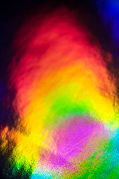 istock Abstract Holographic Multicolour Glowing Sci-fi Rainbow Background 1144665969