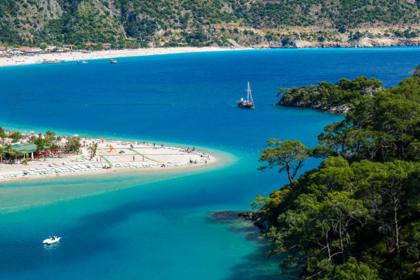 istock Oludeniz beach from Fethiye, Turkey. 1144670450