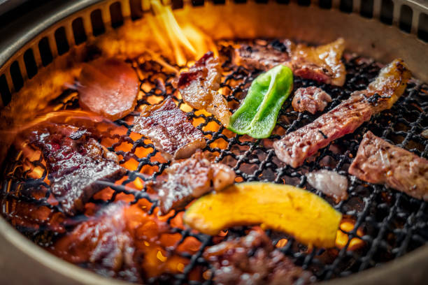 Japan, Tokyo - Japan, Asia, Food, Grill