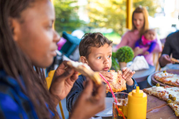 istock It is time for eating the pizza. 1144672563
