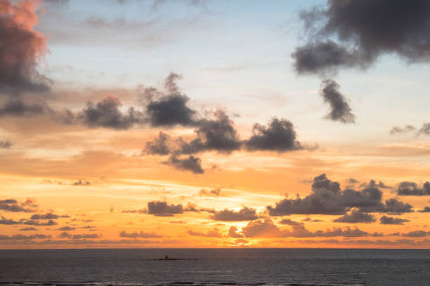 istock Spectacular golden sunrise 1144673531
