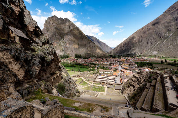 istock Ancient Inca Ruins Of Ollantaytambo In Peru 1144676424