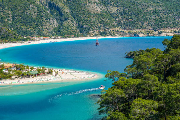 istock Oludeniz beach from Fethiye, Turkey. 1144677412
