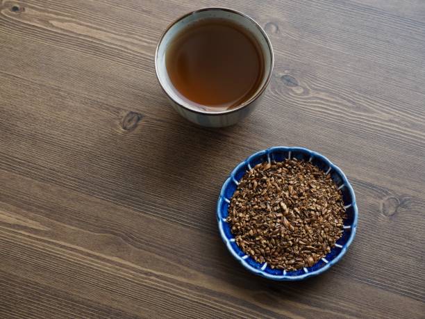 istock Asian traditional tea barley tea 1144678105