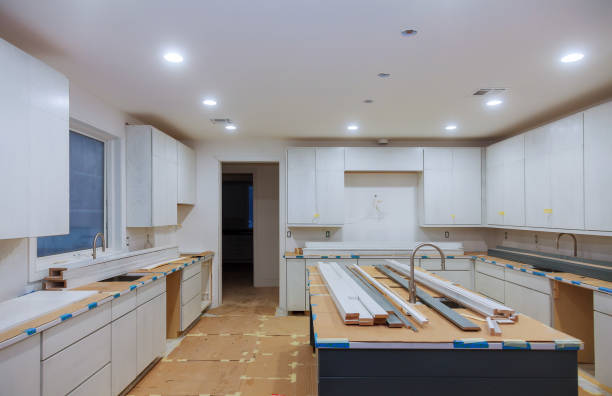 istock Home Improvement Kitchen Remodel view installed in a new kitchen 1144678139
